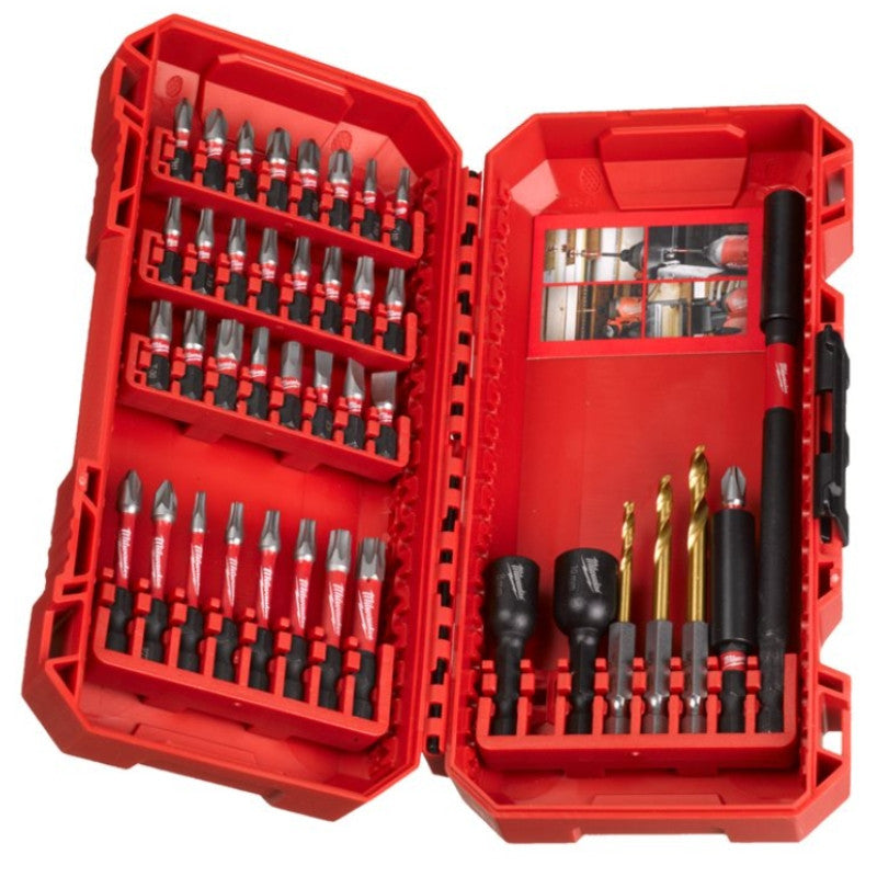 Set embouts 40 pièces shockwave 4932492004 milwaukee