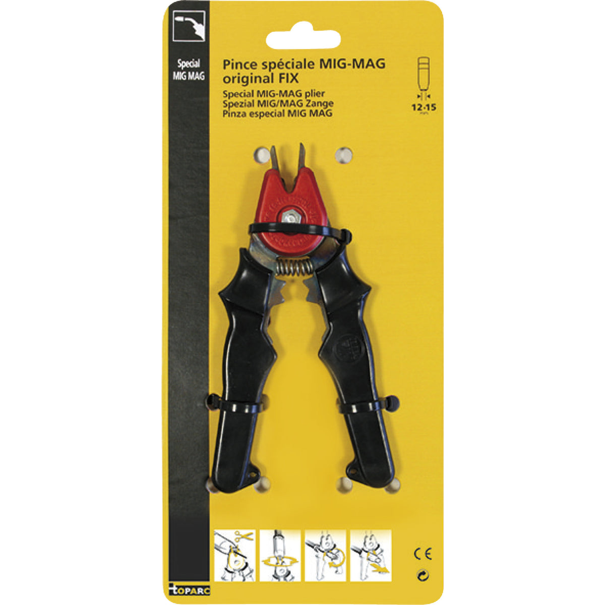 Pince de nettoyage buse mig/mag brochable 041332 gys