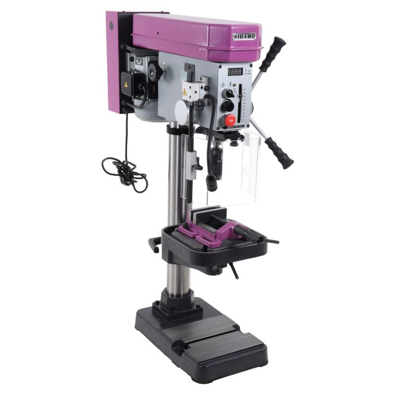 Perceuse taraudeuse d'établi pro 22 pevt + etau 20502085 sidamo