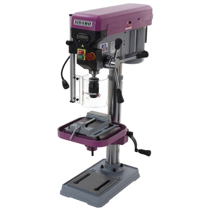 Perceuse établi expert 22 pev tri avec étau 20502087 sidamo