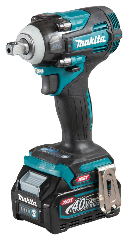 Boulonneuse à choc 1/2" 40v max xgt 2x2,5ah tw005gd201 makita