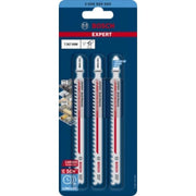 Lames scie sauteuse carbure prog. b&m 132mm t367xhm 2608900560 bosch