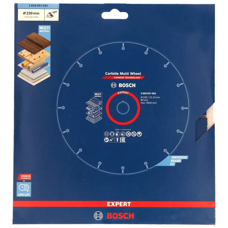 BOSCH EXPERT Disque carbure multi-matériaux