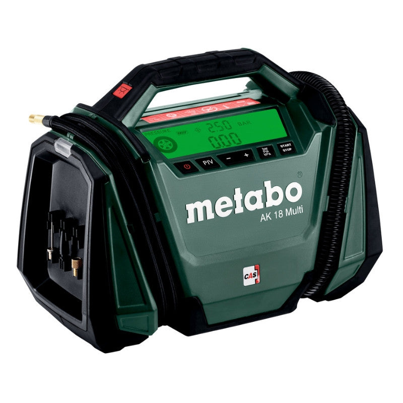 Compresseur 18v solo ak 18 multi 600794850 metabo