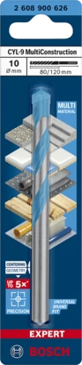 Foret multi matériaux cyl-9