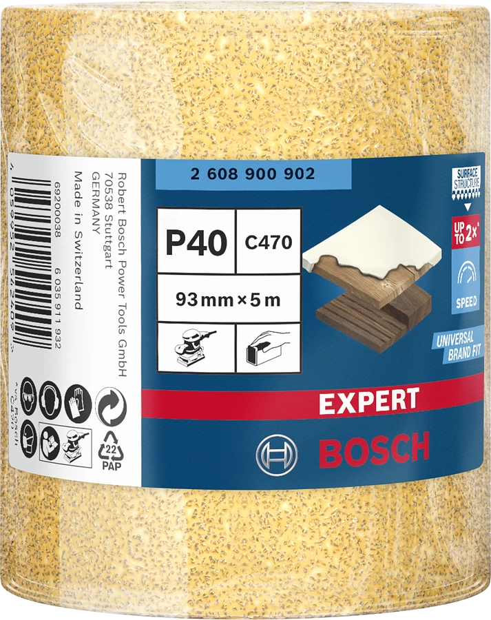 Feuilles abrasives en rouleau c470