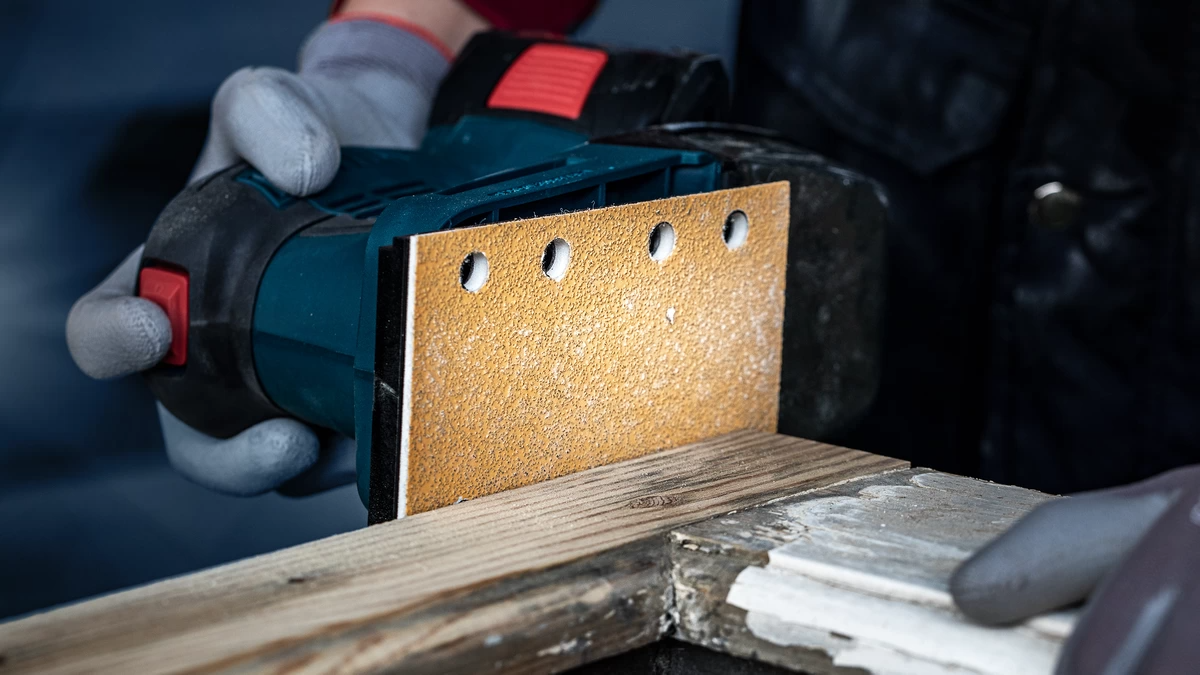 Feuilles abrasives rectangle 8 trous c470