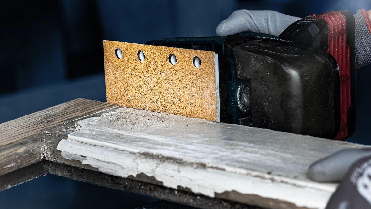 Feuilles abrasives rectangle 8 trous c470