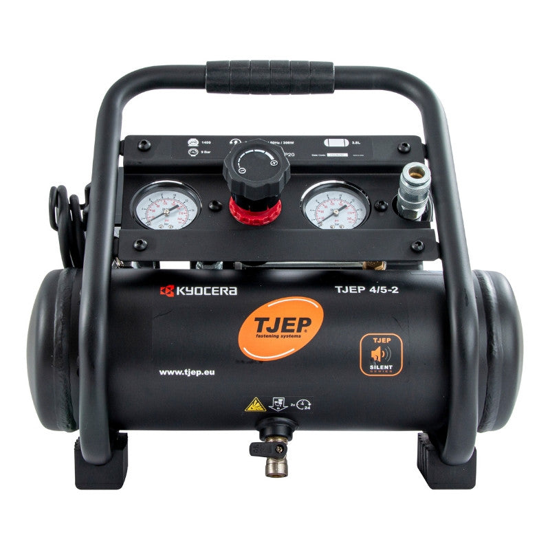 Compresseur silencieux 3.8 l 49 l/min 4/5-2 123054 tjep
