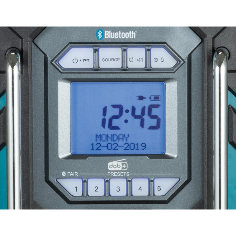 Radio de chantier 12v/18v cxt/lxt solo dmr301 makita