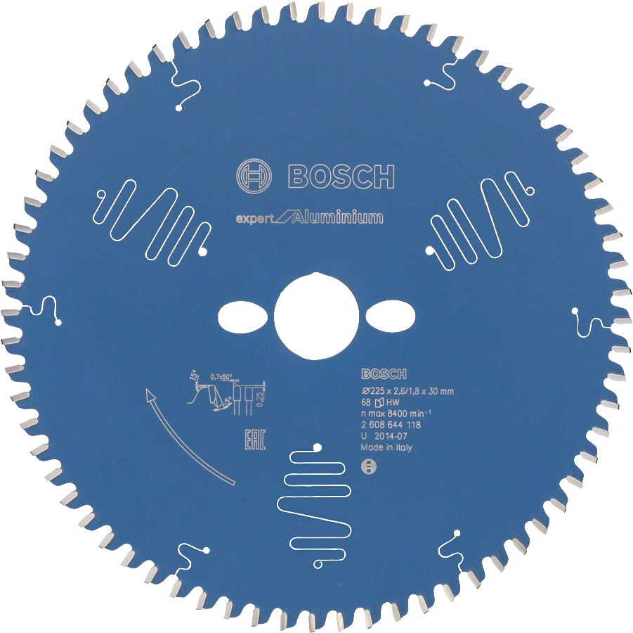 Lame de scie sur table expert for aluminium bosch