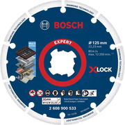 Disque diamant métal x-lock 125mm 2608900533 bosch