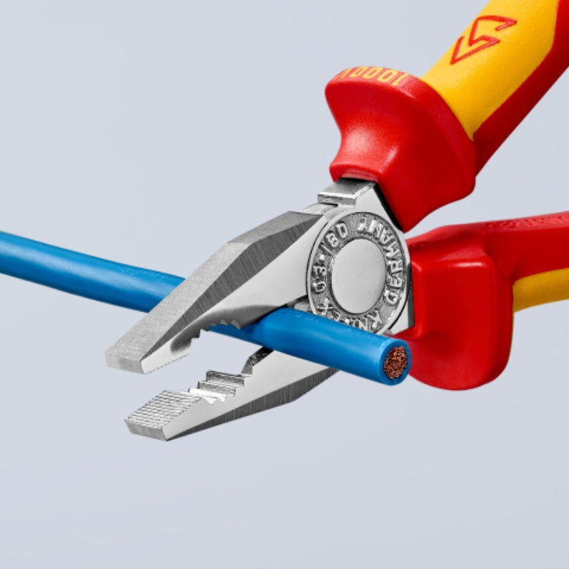 Pince universelle isolée 1000v 03 06 knipex