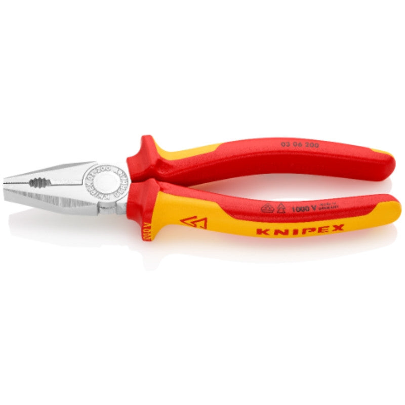 Pince universelle isolée 1000v 03 06 knipex