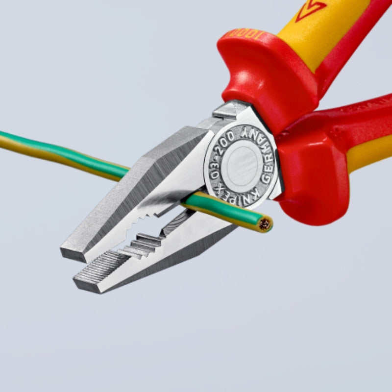 Pince universelle isolée 1000v 03 06 knipex