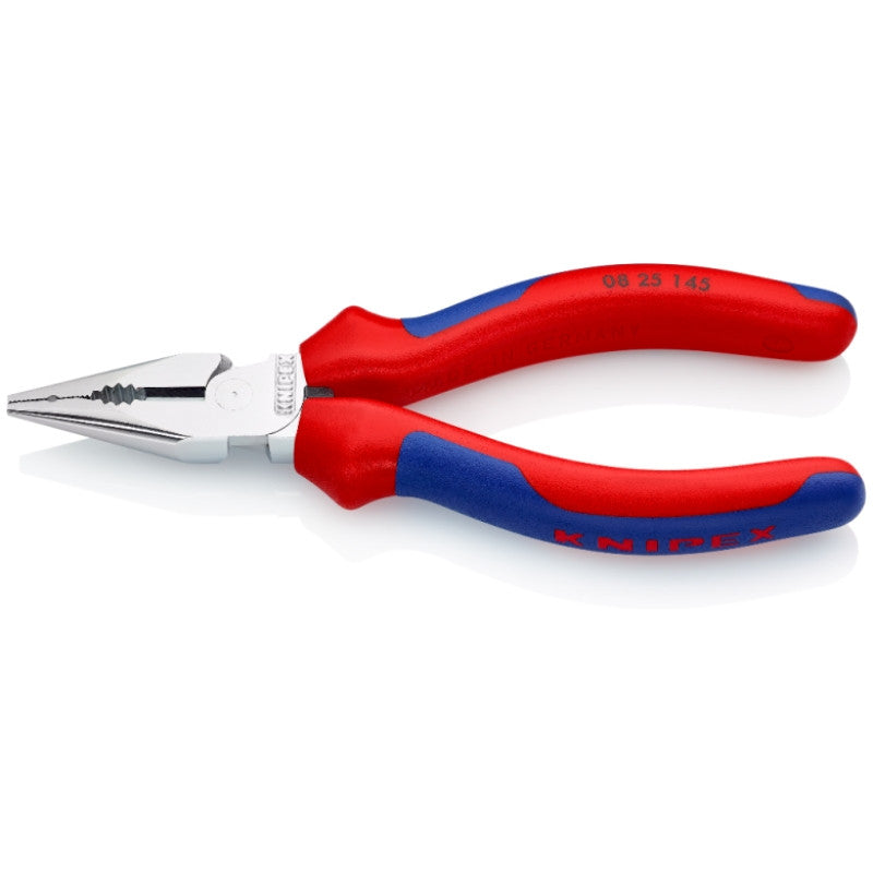 Pince universelle 145mm bec demi-rond 08 25 145 sb knipex