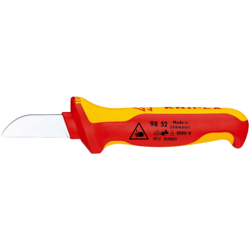 Couteau d'électricien 190mm isolé 1000v 98 52 sb knipex