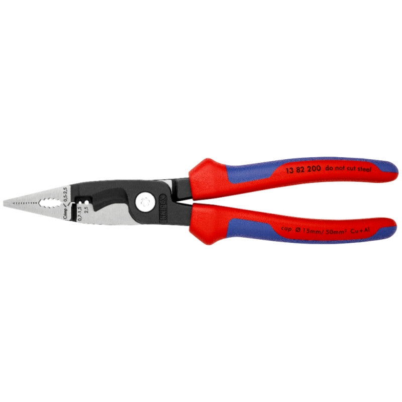 Pince multifonctions 200mm 6-en-1 13 82 200 sb knipex