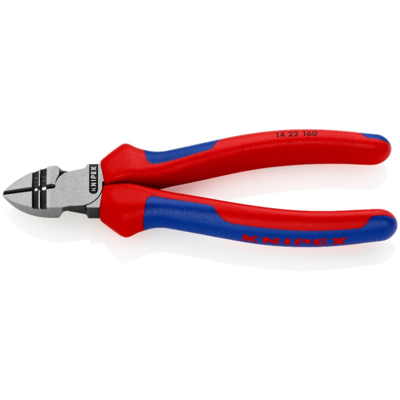 Pince à dénuder coupante de côté 160mm 14 22 160 sb knipex
