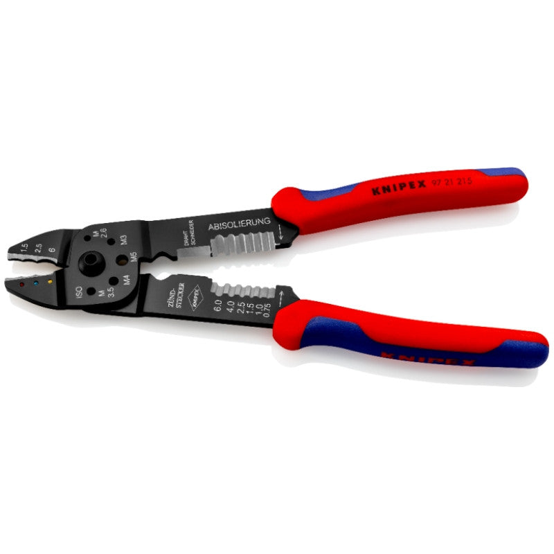 Pince à sertir universelle 230mm 97 21 215 sb knipex