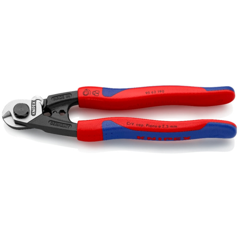 Coupe-câbles 190mm bi-matière 95 62 190 sb knipex