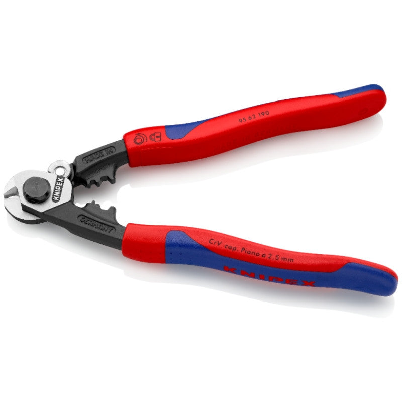 Coupe-câbles 190mm bi-matière 95 62 190 sb knipex