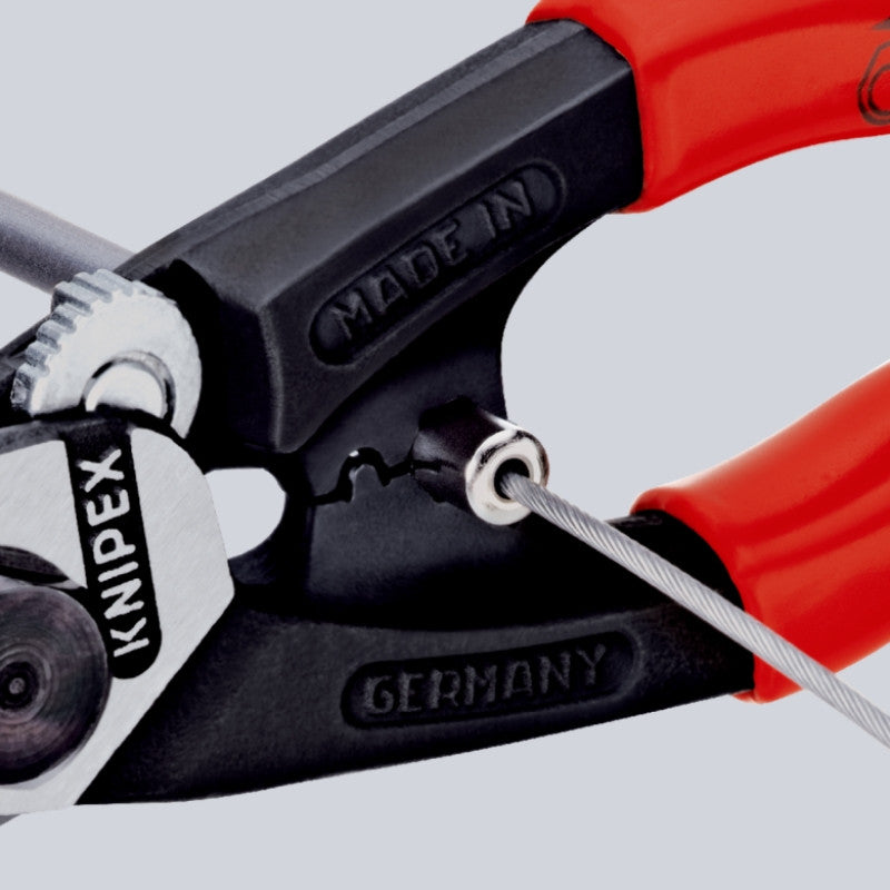 Coupe-câbles 190mm bi-matière 95 62 190 sb knipex