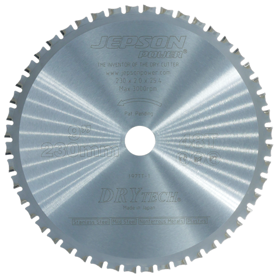 Scie circulaire metal ø 230 /48d 1700 w 8230n 608280i jepson power