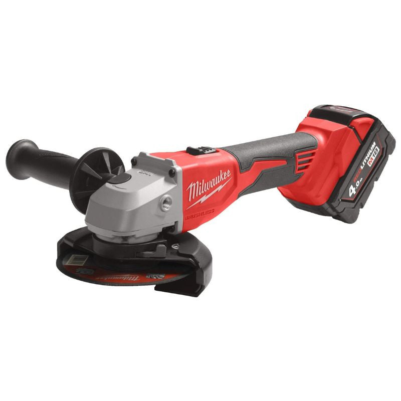 Meuleuse 125mm 18v 4ah blsag125x-402x 4933492644 milwaukee