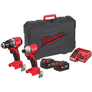 Pack 2 outils 18v 2x4ah blcpp2a-402c 4933492827 milwaukee
