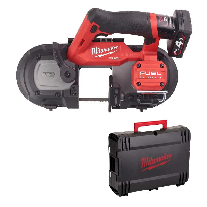 Scie à ruban 64mm 12v 4ah m12fbs64-402x 4933478441 milwaukee