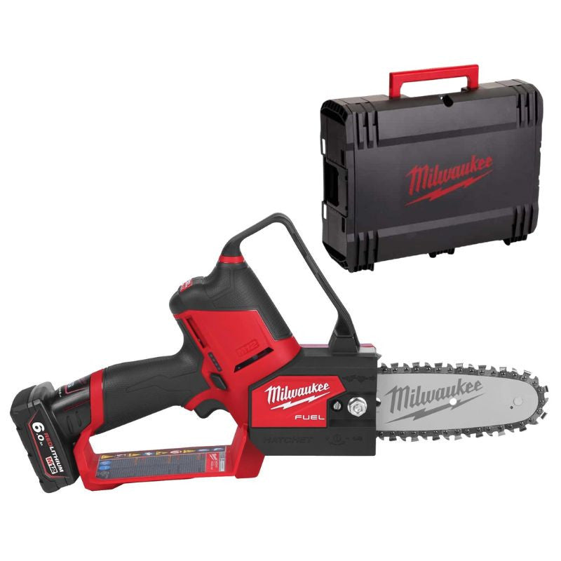 Elagueuse à chaine 12v 6ah m12fhs-602x 4933472212 milwaukee