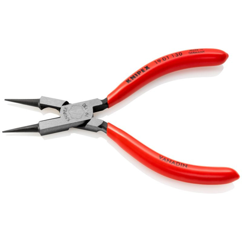Pince à becs ronds 130mm avec tranchant 19 01 130 sb knipex