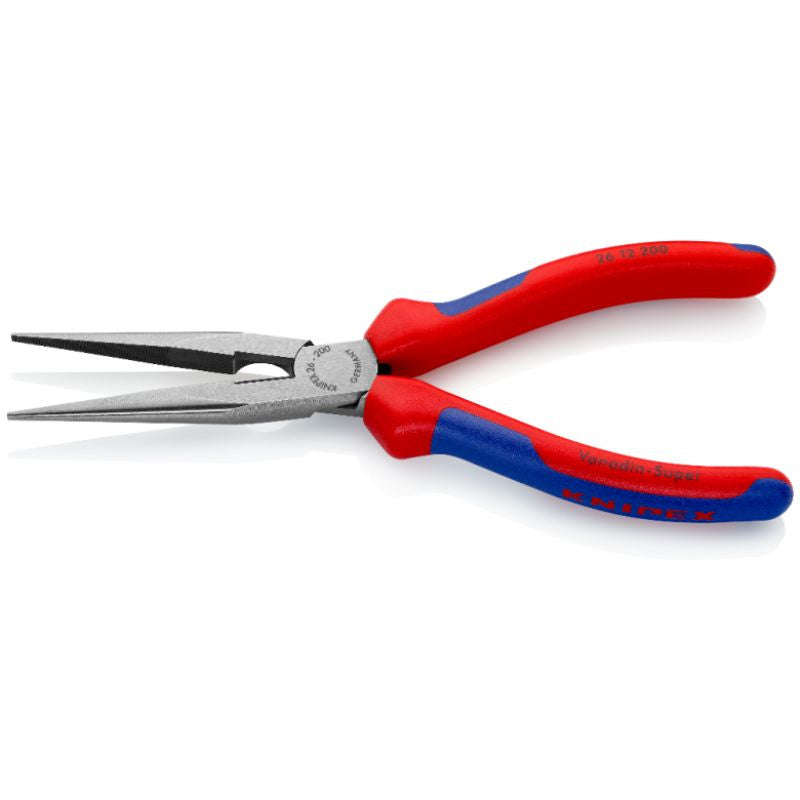 Pince à becs demi-ronds 200mm avec tranchant 26 12 200 sb knipex