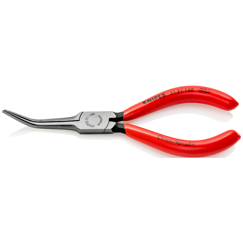 Pince de préhension 160mm ultrafine coudée 45° 31 21 160 sb knipex