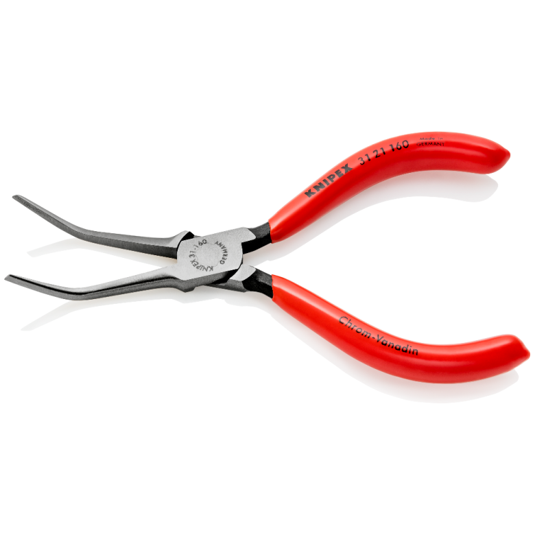 Pince de préhension 160mm ultrafine coudée 45° 31 21 160 sb knipex