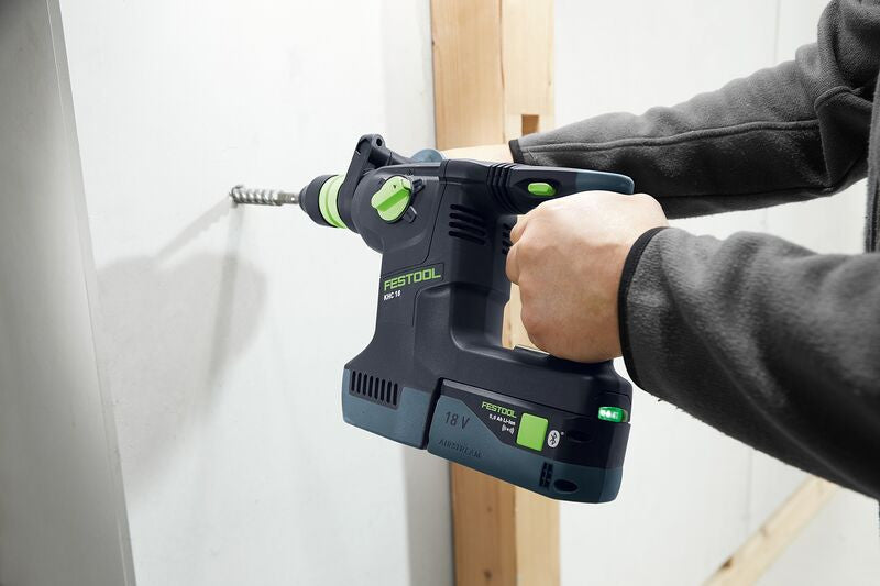 Perforateur burineur sans fil khc 18 eb-basic 577447 festool