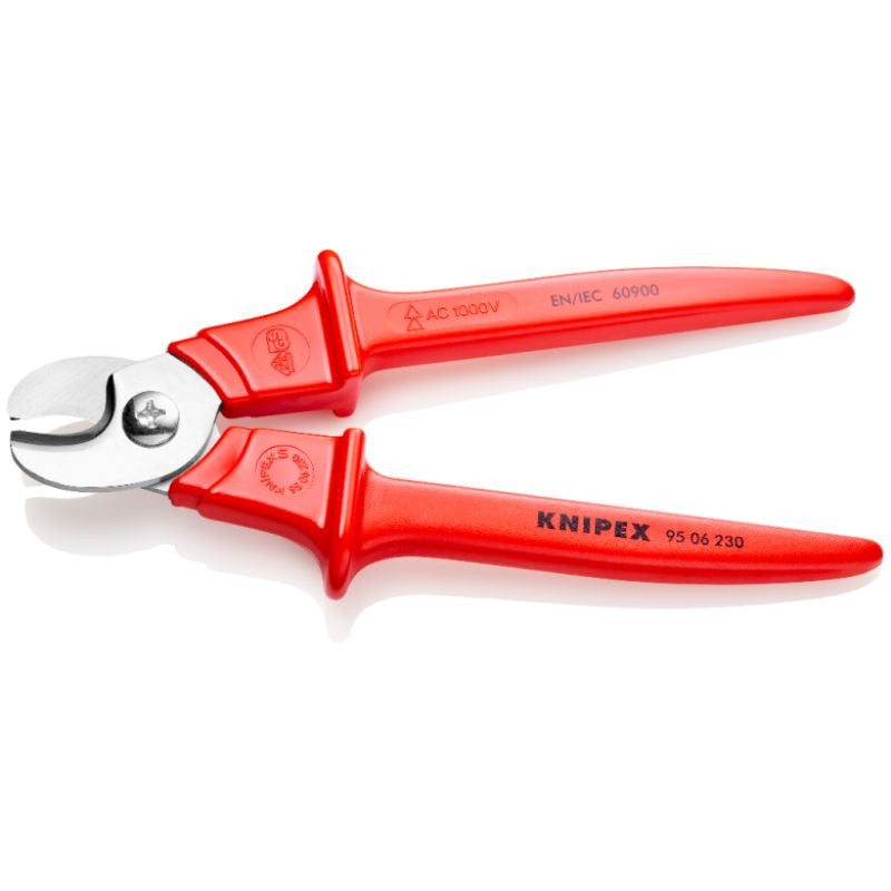 Coupe-câbles 230mm ø16/70mm² isolée 1000v 95 06 230 sb knipex