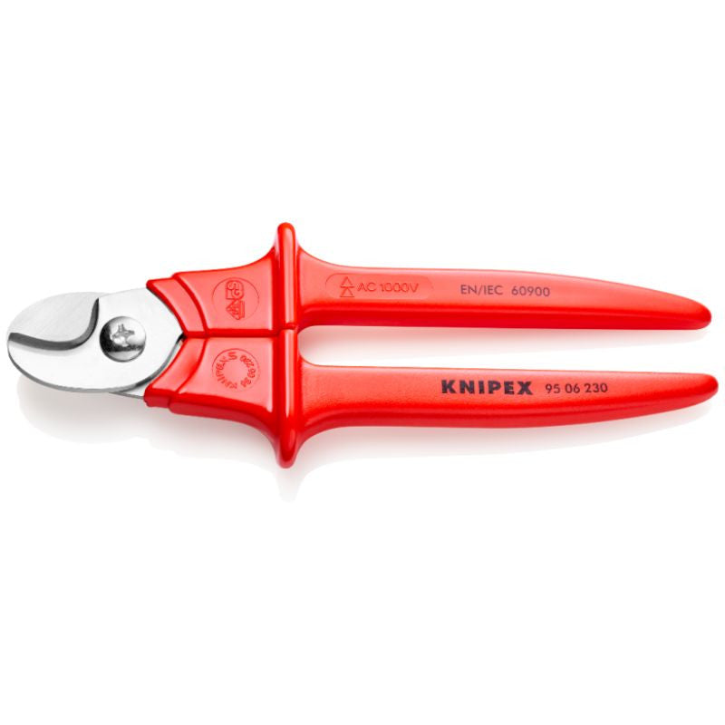 Coupe-câbles 230mm ø16/70mm² isolée 1000v 95 06 230 sb knipex
