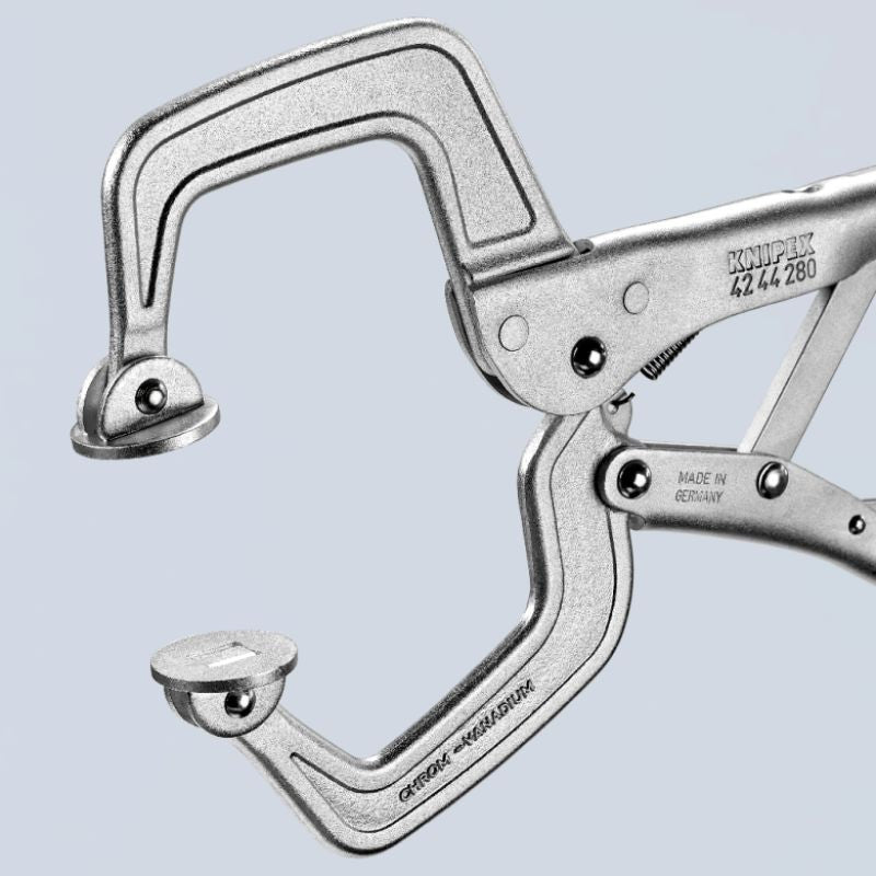 Pince-étau à souder 280mm 90mm machoires mobiles 42 44 280 knipex