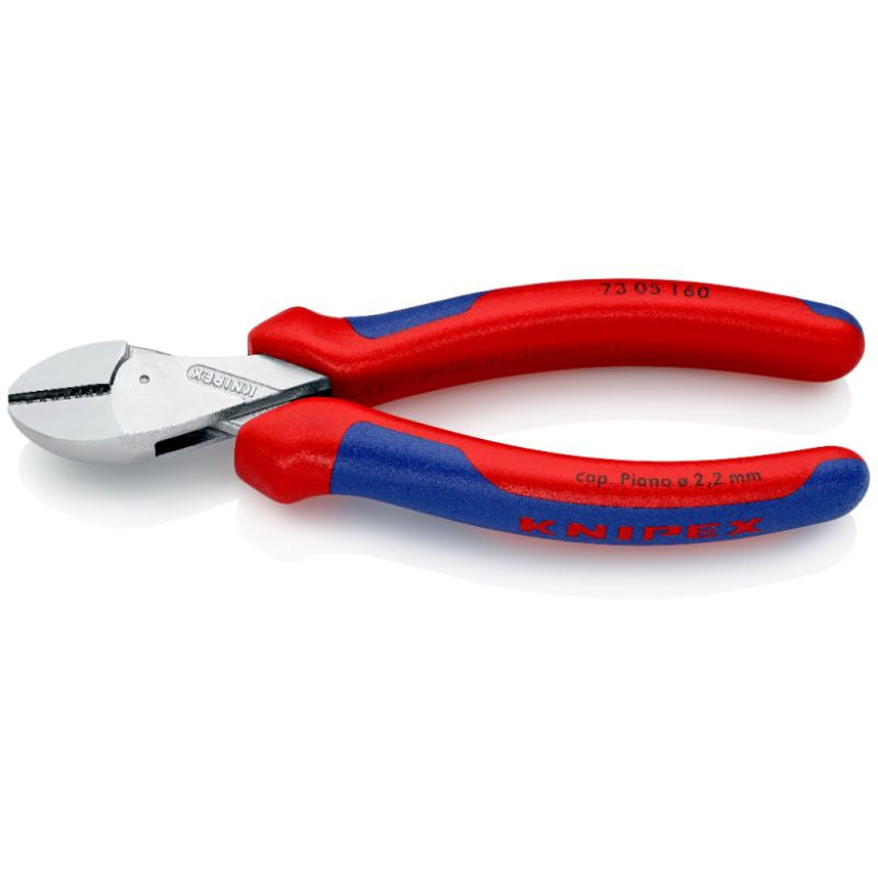 Pince coupante de côté 160mm x-cut démulti 73 05 160 sb knipex