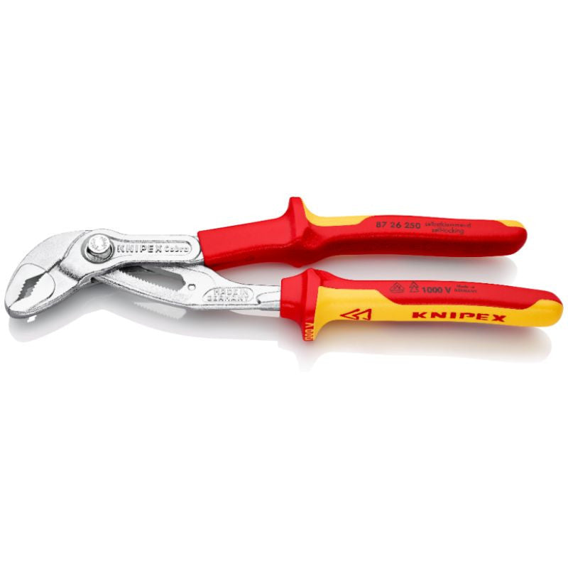 Pince multiprise 250mm isolée 1000v cobra 87 26 250 sb knipex