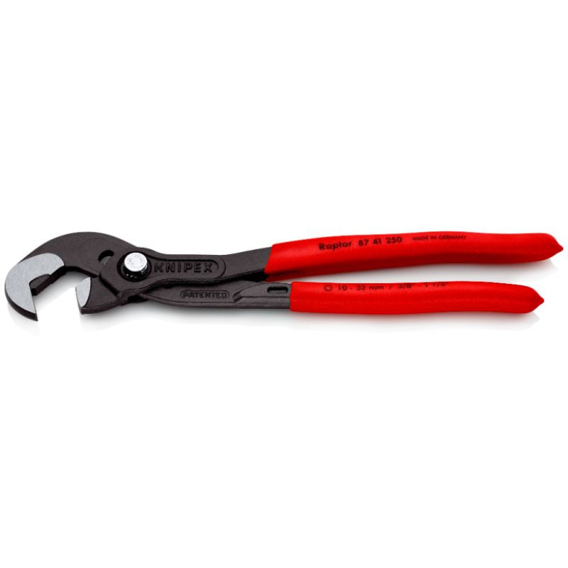 Clé ajustable 250mm 15 positions 87 41 250 sb knipex