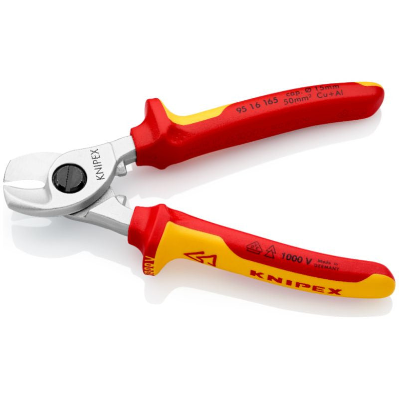 Coupe-câbles isolé 1000v bi-matière 95 16 knipex