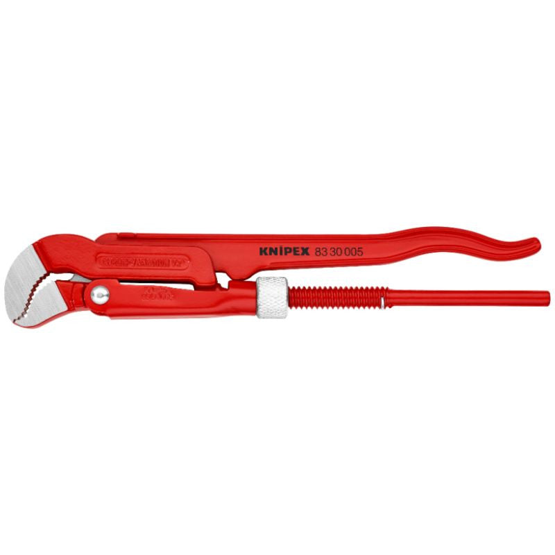 Clé serre-tubes mâchoires coudées en "s" 83 30 knipex