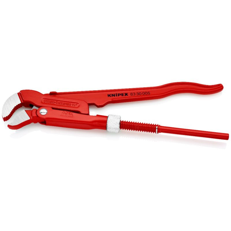 Clé serre-tubes mâchoires coudées en "s" 83 30 knipex