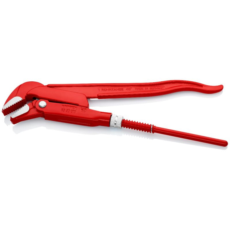 Clé serre-tubes mâchoires coudées à 45° 83 20 knipex