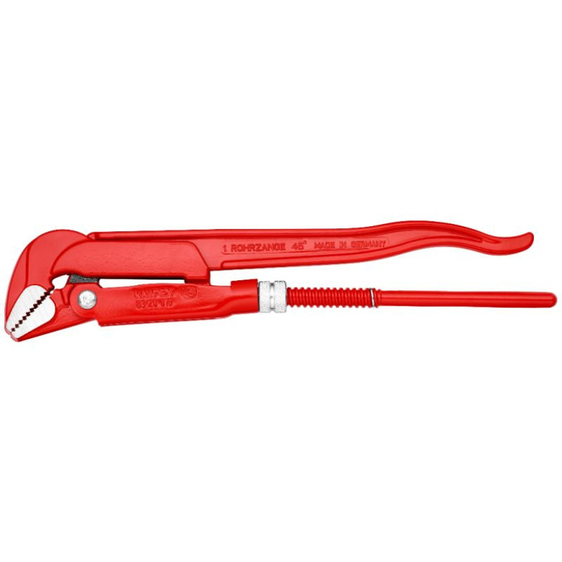 Clé serre-tubes mâchoires coudées à 45° 83 20 knipex