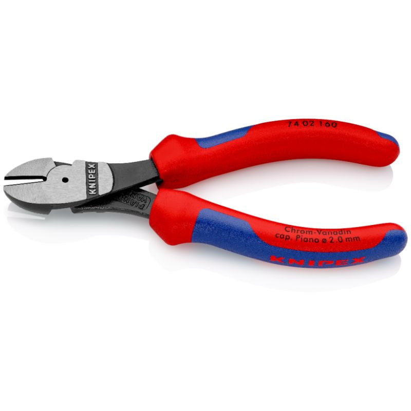 Pince coupante de côté démultiplication 74 02 knipex