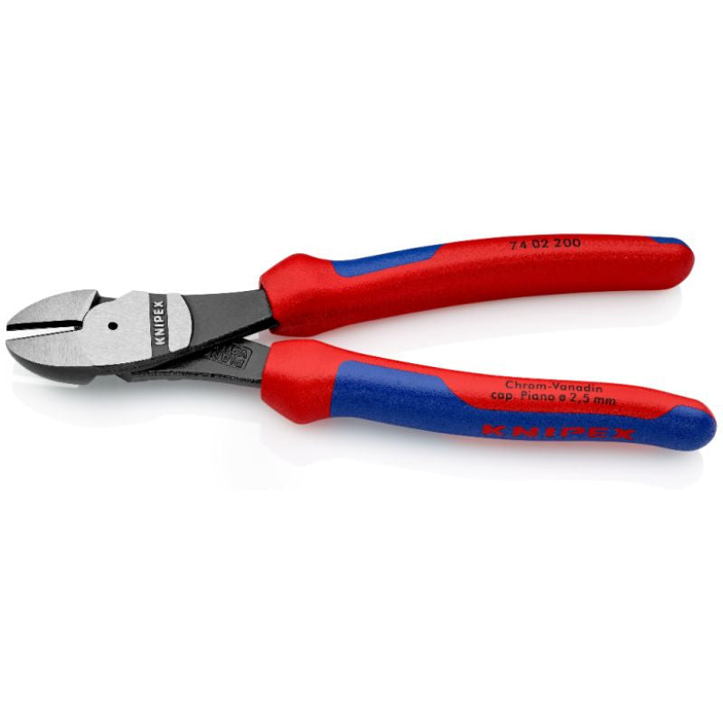 Pince coupante de côté démultiplication 74 02 knipex